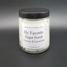 Load image into Gallery viewer, Lemon &amp; Lavender Sugar Scrub